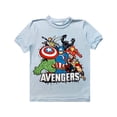thumbnail image 2 of Pijama Marvel Talla 4 Manga Corta Print Avengers Azul, 2 of 4