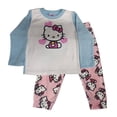 thumbnail image 1 of Pijama Hello Kitty Niña 3X con Pantalón Azul y Rosa 2 Piezas, 1 of 3