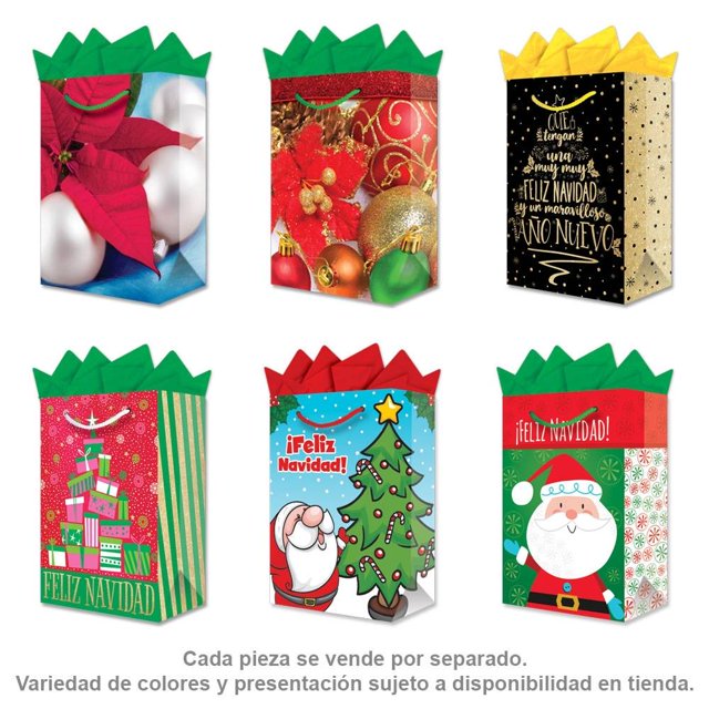 Bolsa para Regalo Granmark Grande 904-NAVI-22W Varios Modelos 1 pza