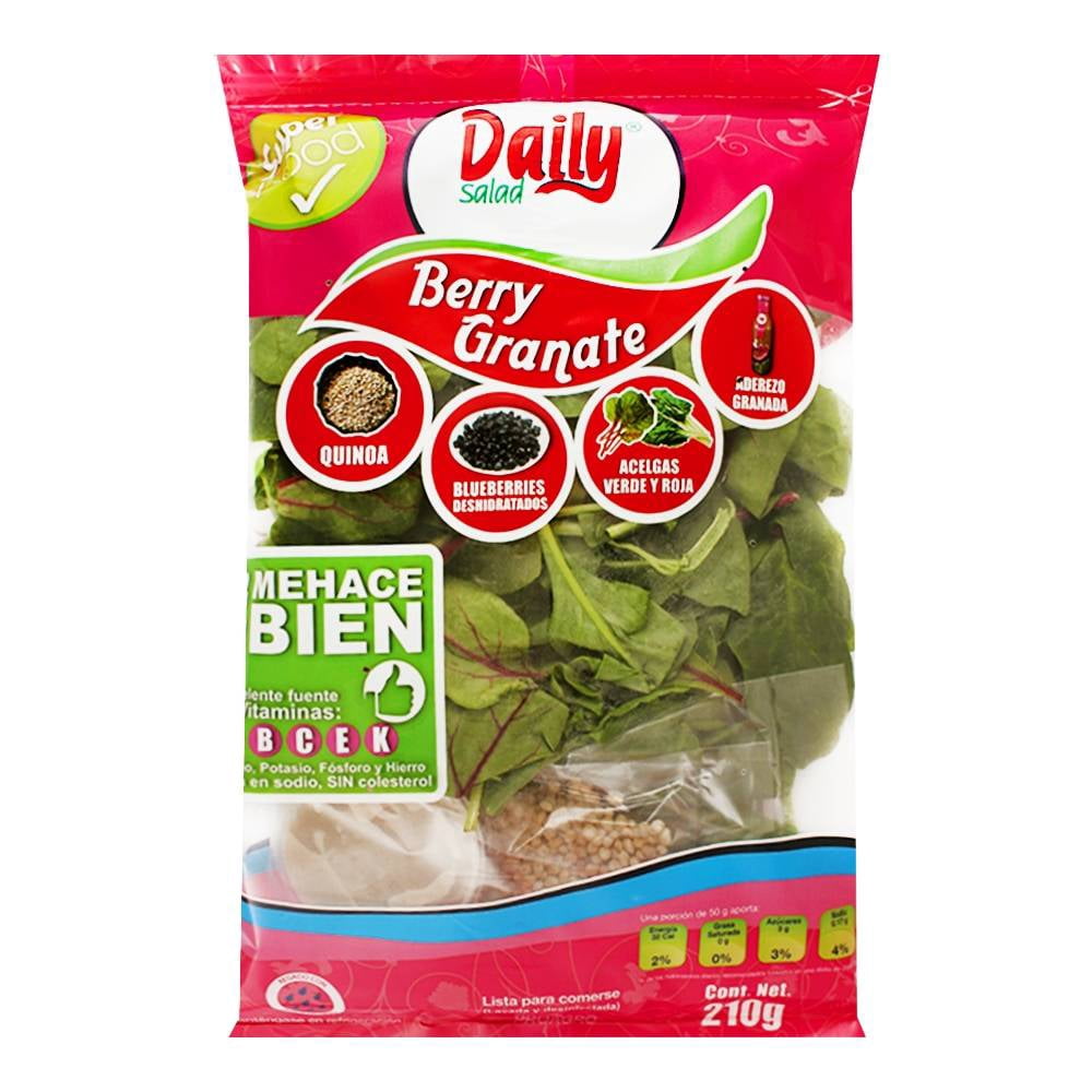 Ensalada Daily berry granate 210 g | Walmart en línea