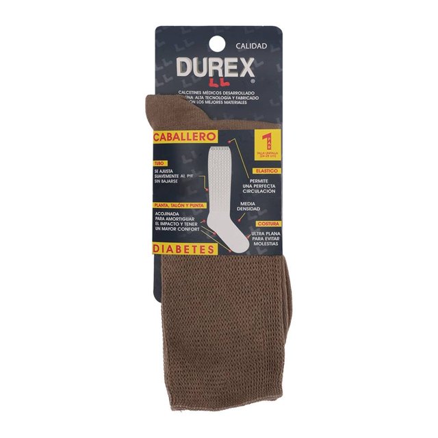 Calcetín Diabético Durex Unitalla Beige