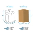 thumbnail image 4 of Lavadora Mabe 19 Kg Blanca Mod.LMA79115VBAB0, 4 of 4