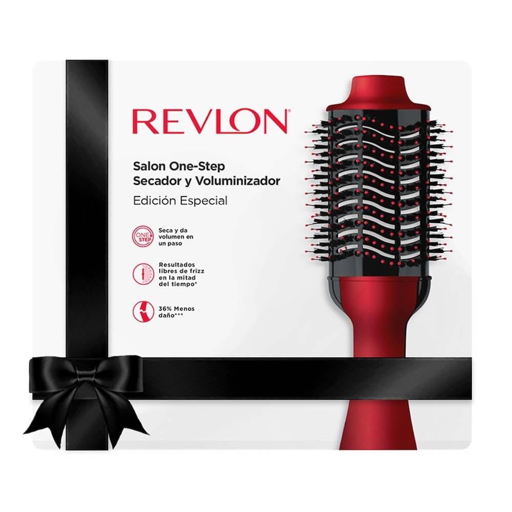 Cepillo Voluminizador y Secador Revlon One-Step Color Vino