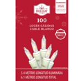 thumbnail image 2 of Luces de Navidad Holiday Time 100 Mini Cadenas de Luces con Cable Blanco, 2 of 2