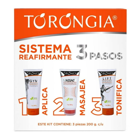 Kit Torongia sistema reafirmante 3 pzas