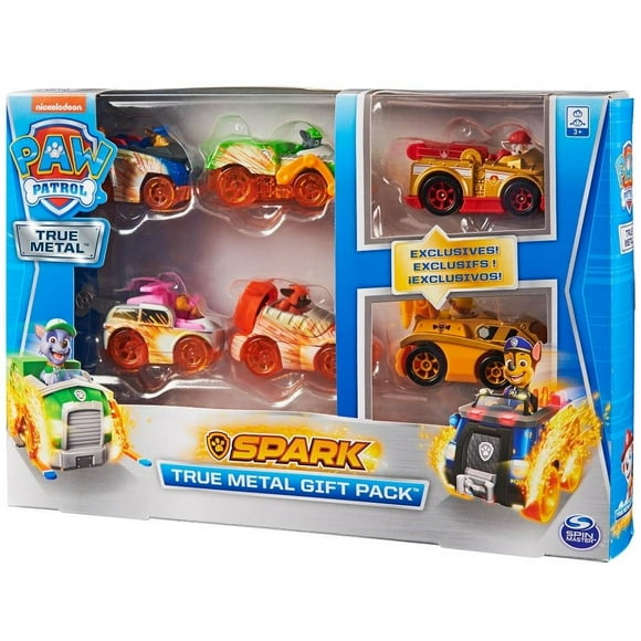 Set de Juego Spin Master Paw Patrol True Metal Relámpago