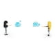 thumbnail image 4 of Muñecos de Acción Spin Master Mini Luna, Cho y 2 Patronus, 4 of 4