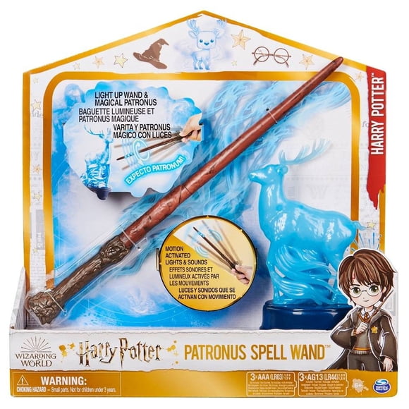 Role Play Spin Master Wizarding World Varita Feature Patronus Harry Potter Café