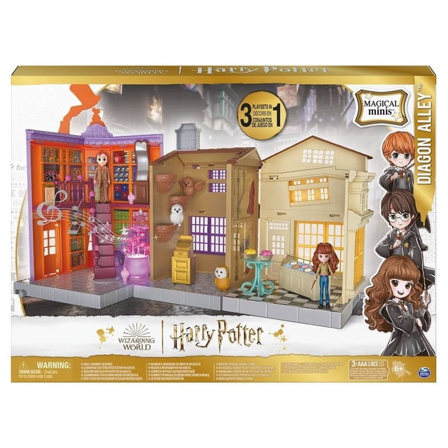 Playset Spin Master Wizarding World Callejón Diagon Multicolor