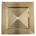 thumbnail image 1 of Bajo plato Holiday Time con Líneas Cuadrado Dorado, 1 of 2