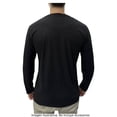 thumbnail image 2 of Playera George Talla M Manga Larga Tipo Hanley 3 Botones Negro, 2 of 4
