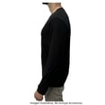 thumbnail image 4 of Playera George Talla M Manga Larga Tipo Hanley 3 Botones Negro, 4 of 4