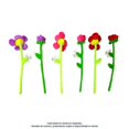 thumbnail image 2 of Flores de peluche Prichos Girasol Varios Modelos 1 Pieza, 2 of 4