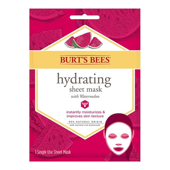 Mascarilla Burt's Bees hidratante con sandia 1 pza