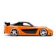 thumbnail image 2 of Vehículo Rápido y Furioso Deportivo Mazda RX 7 Escala 1:24 Fundido a Presión Multicolor, 2 of 3