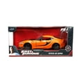 thumbnail image 1 of Vehículo Rápido y Furioso Toyoya GR Supra 1:32  Naranja, 1 of 3