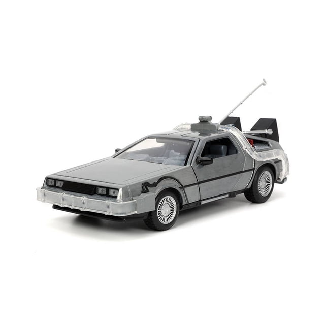 Vehículo Jada Toys Volver al Futuro Hollywood Escala 1:24 Gris