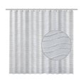 thumbnail image 2 of Cortina de Baño Cascata Olas Gris 178x183 cm, 2 of 4