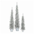 thumbnail image 1 of Árbol de Navidad Holiday Time Set de 3 Piezas Verde Nevado 150419032, 1 of 4