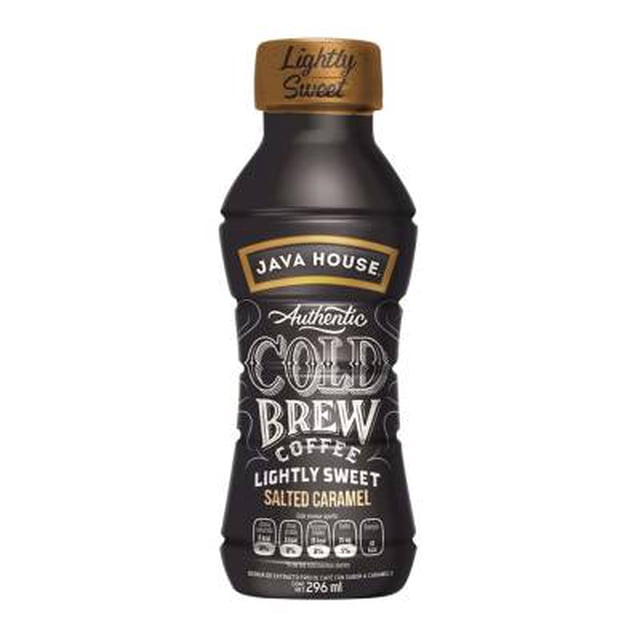 Bebida de extracto de café Java House Cold Brew Lightly sweet salted caramel 296 ml