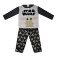 thumbnail image 1 of Pijama DTR Niño 3X Star Wars Baby Yoda Gris 2 Piezas, 1 of 2