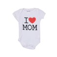 thumbnail image 1 of Pañalero George Unisex 6M Estampado Frontal con Leyenda para Mamá y Cuello Redondo con Botones de Seguridad Blanco, 1 of 4