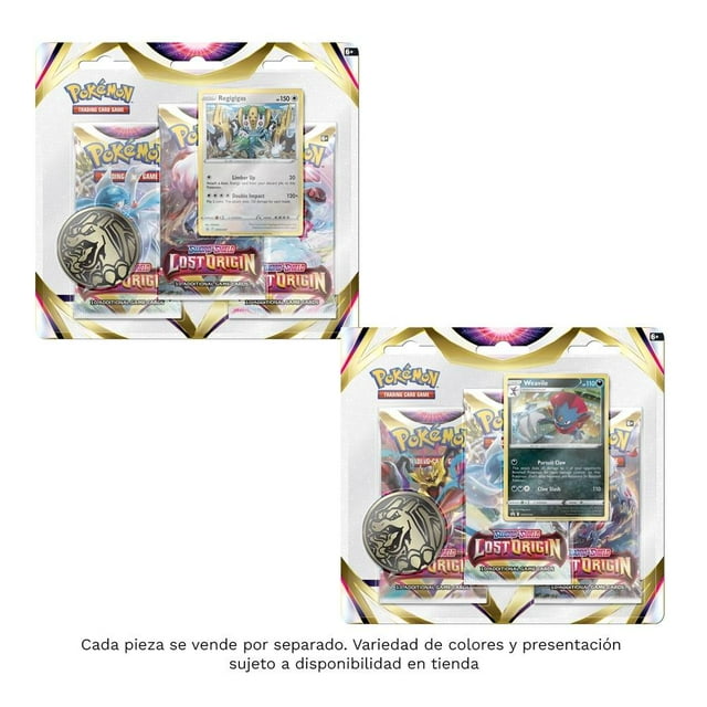 Tarjetas Coleccionables Pokémon Trading Card Game Blister 3 - Pack Booster Varios Modelos 1 Piezas