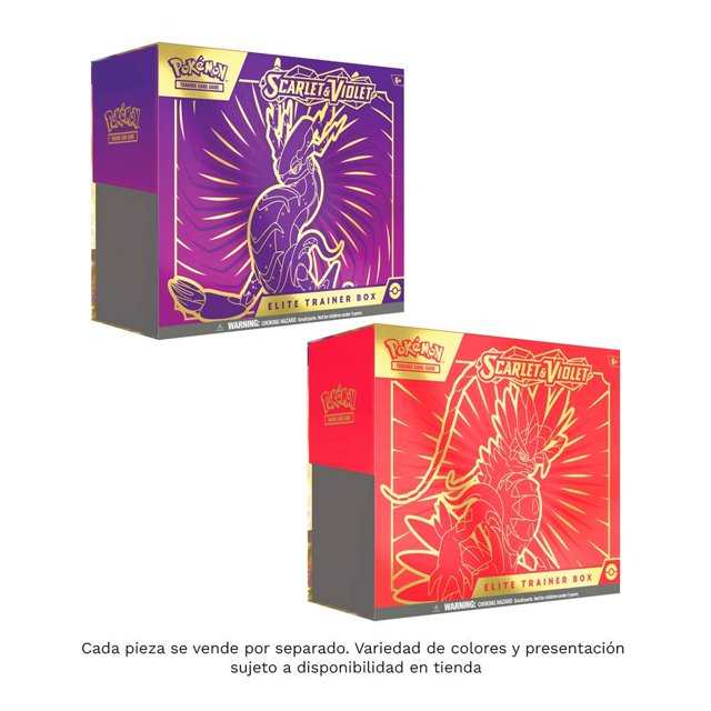 Tarjetas Coleccionables Pokémon Trading Card Game Caja Elite Trainer Box 6.8 Pulgadas Varios Modelos 1 Pieza