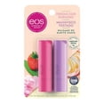 thumbnail image 1 of Bálsamo para labios Eos fresas con durazno y malvavisco tostado en barra 2 pzas de 4 g c/u, 1 of 4
