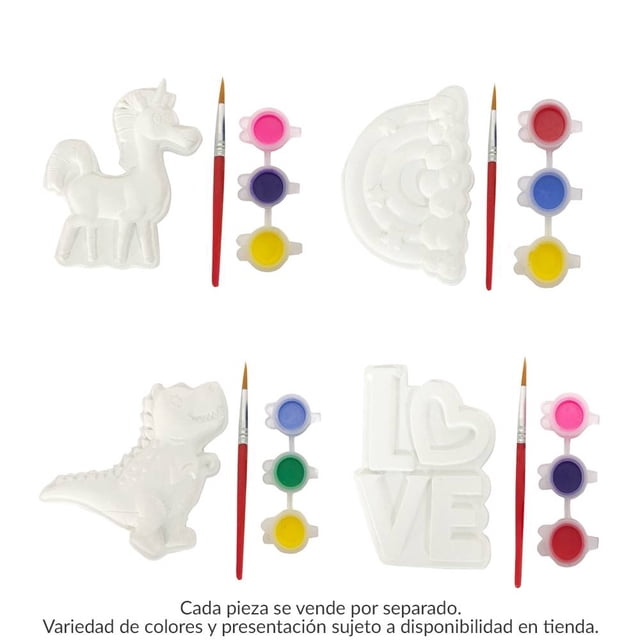 Kit de Yeso para Pintar Way To Celebrate San Valentín Varios Modelos 1 pza