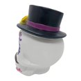 thumbnail image 2 of Decoración Way to Celebrate Cabeza de Hombre Calavera con Sombrero Negro, 2 of 4