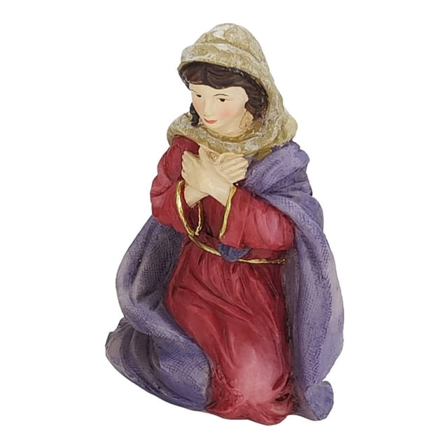 Figura para Nacimiento Holiday Time Virgen María de Polirresina 10.8 cm
