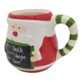 thumbnail image 3 of Taza Holiday Time de Cerámica Santa Letrero 450 ml, 3 of 4