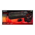 thumbnail image 2 of Kit para Computadora Alpha Gaming Alámbrico con Luz LED Negro 3 pzas, 2 of 4