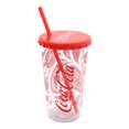 thumbnail image 1 of Vaso Cool Gear Coca Cola Decorado con Tapa y Popote, 1 of 4