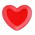 thumbnail image 1 of Plato Mainstays de Melamina Corazón Rojo, 1 of 4