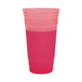 thumbnail image 2 of Vaso Mainstays Plástico  1 litro Rojo Cambia Color con Líquidos Fríos, 2 of 3