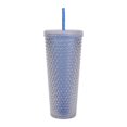 thumbnail image 1 of Vaso con Popote Mainstays Cambia de Color 770 ml Azul, 1 of 3