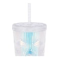 thumbnail image 2 of Vaso con Popote Mainstays 770 ml Iridiscente Blanco, 2 of 4