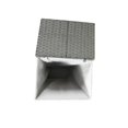 thumbnail image 4 of Cesta para Ropa Mainstays Rattan Forrada con Tapa Gris, 4 of 4
