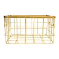 thumbnail image 2 of Canasta Hometrends Metal 30x23x16 cm, 2 of 4
