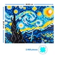 thumbnail image 3 of Bloques de construcción Pix brix Rompecabezas 2D de Starry Night 2408 pzas, 3 of 4