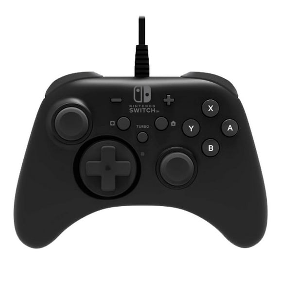 Control Alámbrico Nintendo Switch Hori Horipad Negro