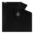 thumbnail image 4 of Playera Fruit of the Loom Talla M Cuello V Negro 3 Piezas, 4 of 4