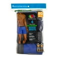 thumbnail image 1 of Bóxer Fruit of the Loom Talla EG Low Rise Azul 4 Piezas, 1 of 4