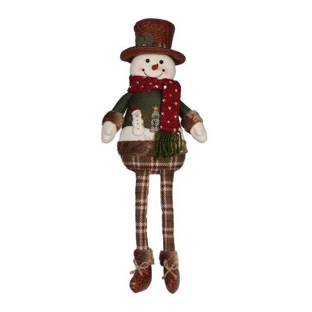 Figura Decorativa Holiday Time Muñeco de Nieve Piernas Largas YSA2362AX-2