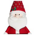 thumbnail image 2 of Calendario Navideño Holiday time Seasonal Fabric Deco Santa Claus de 100 cm de Altura, 2 of 2
