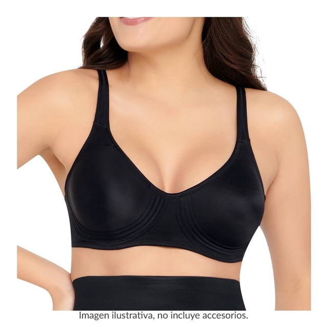Brasier Ilusión Talla 34B Copa Completa Negro
