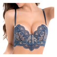 thumbnail image 1 of Brasier Ilusión Talla 32B Encaje Azul, 1 of 4