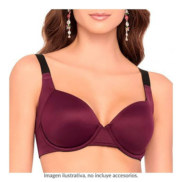 Brasier Ilusión Talla 34B Copa Completa Vino Bodega Aurrera en línea